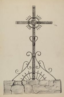 Cross, c. 1936. Creator: Al Curry