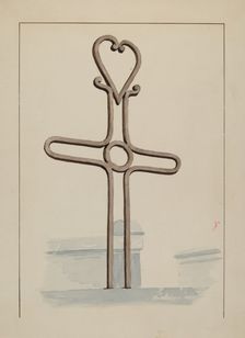 Cross, c. 1936. Creator: Lucien Verbeke