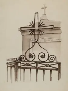 Cross, c. 1936. Creator: Ray Price
