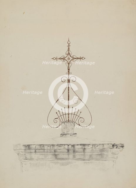 Cross, c. 1937. Creator: Ray Price.