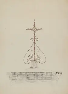 Cross, c. 1937. Creator: Ray Price