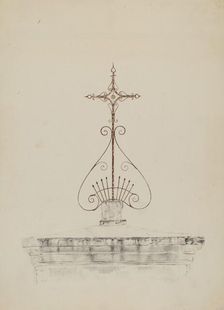 Cross, c. 1937. Creator: Ray Price