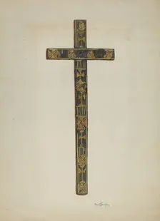 Cross, c. 1939. Creator: Carl O'Bergh