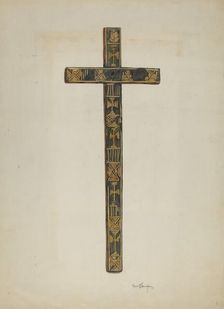 Cross, c. 1939. Creator: Carl O'Bergh