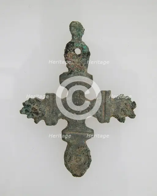 Cross, Frankish, 500-600. Creator: Unknown.