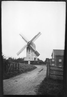Cross-in-Hand Windmill, Mill Lane, Cross-in-Hand, Wealden, East Sussex, 1932. Creator: Francis Matthew Shea