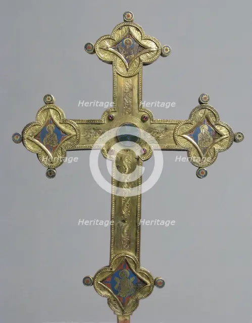 Cross, Italian, 14th-15th century. Creator: Unknown.