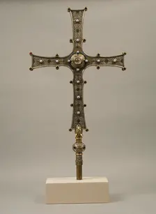 Cross of Cong, Irish, early 20th century (original dated 11th century). Creator: Unknown