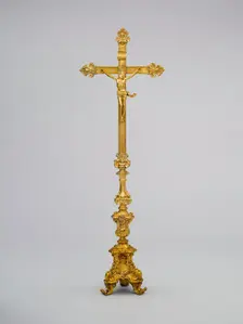 Cross with Corpus, Italy, 1765/66. Creator: Leandro Gagliardi