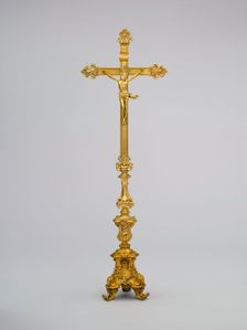 Cross with Corpus, Italy, 1765/66. Creator: Leandro Gagliardi
