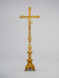 Cross with Corpus, Italy, 1765/66. Creator: Leandro Gagliardi