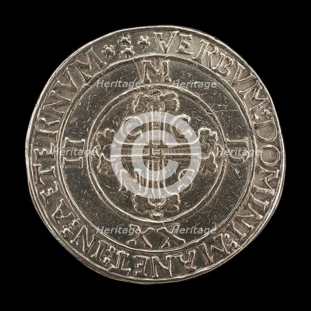 Cross within a Circle [reverse], 1522. Creator: Unknown.