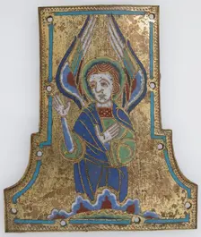 Cross Terminal, French, 12th century. Creator: Unknown