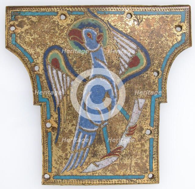 Cross Terminal, French, 12th century. Creator: Unknown.