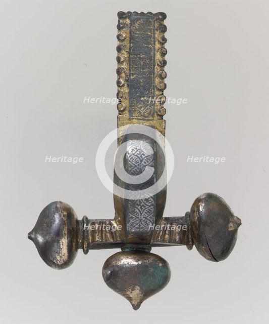Crossbow Brooch, Late Roman or Byzantine, second half A.D. 4th century. Creator: Unknown.