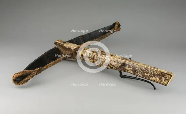 Crossbow, Germany, 1730/50. Creator: Unknown.