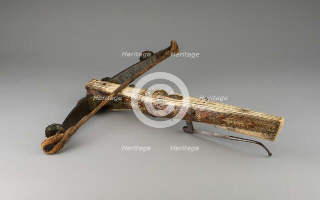 Crossbow, Dresden, 1732. Creator: Unknown.
