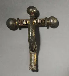 Crossbow Fibula, c. 350-400. Creator: Unknown