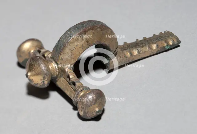Crossbow Fibula, c. 350-400. Creator: Unknown.