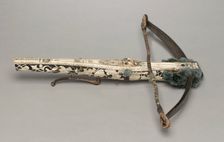 Crossbow of Elector Augustus I of Saxony, c. 1553-1573. Creator: Unknown