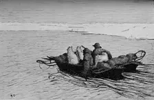 Crossing a Crack in the Ice c1893-1896, (1897)