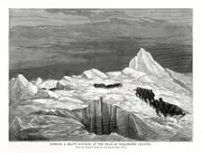 Crossing a Heavy Ice-Pack at the Head of Wellington Channel 1877