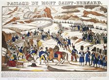 Crossing of Mount St. Bernard May, 1800, (19th century). Artist: Anon
