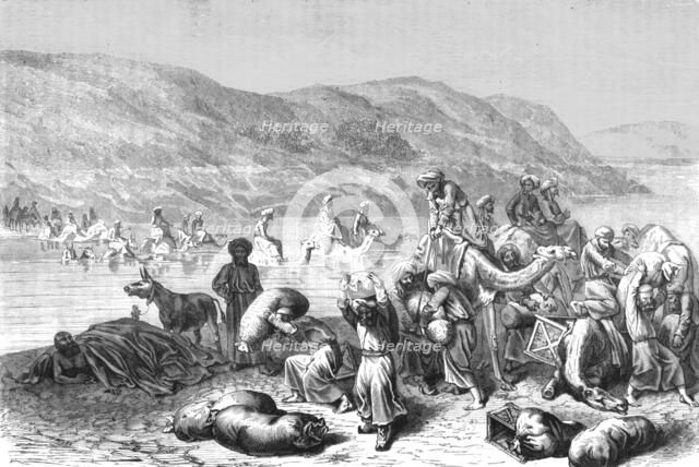 ''Crossing the Oxus; Notes on Western Turkistan', 1875. Creator: Unknown.