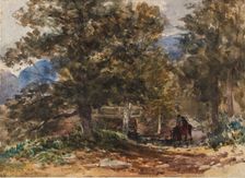 Crossing the Brook, 1846. Creator: David Cox the Elder