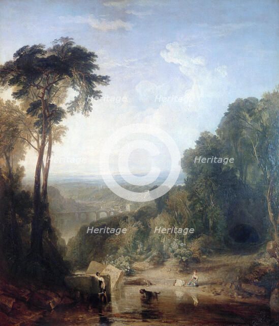 'Crossing the Brook', c1815. Artist: JMW Turner