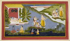 Crossing the Ganges, 1712. Creator: Unknown
