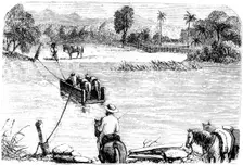Crossing the Isabella, Santo Domingo, 1873