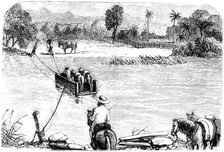 Crossing the Isabella, Santo Domingo, 1873