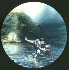 Crossing the River of Death c1910. Creator: Unknown