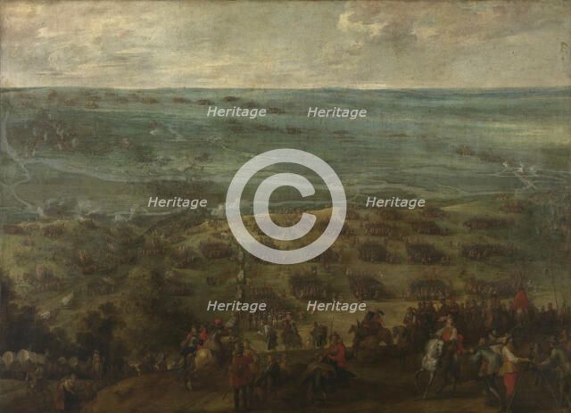 Crossing the Somme in Cérisy. Creator: Pieter Snayers.