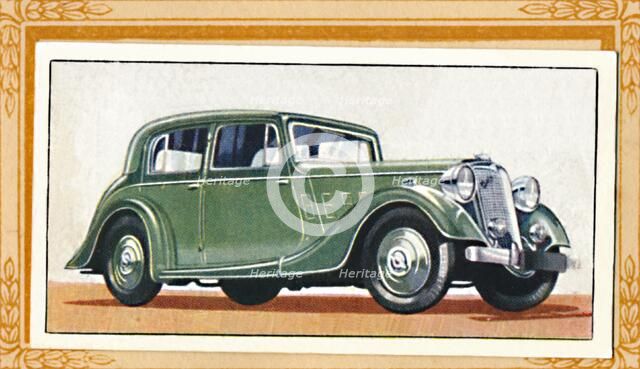 'Crossley 10 Regis Saloon', c1936. Artist: Unknown.
