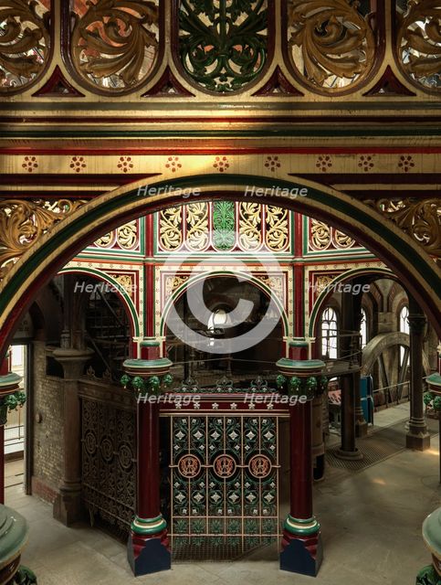 Crossness Pumping station, Crossness Sewage Treatment Works, Bexley, London, 2014. Creator: Chris Redgrave.