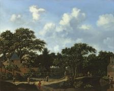 Crossroad in a Wood, unknown date. Creator: Jan van der Heyden