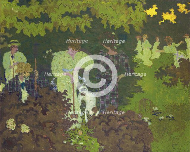 Croquet, 1892. Artist: Bonnard, Pierre (1867-1947)