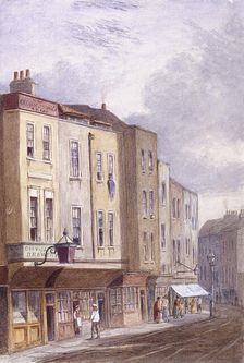 Crown and Coopers Arms, Golden Lane, London, 1869. Artist: Anon