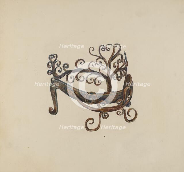 Crown, c. 1937. Creator: Al Curry.