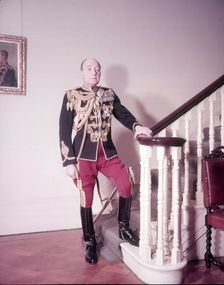 Crown Equerry Sir Dermot Kavanagh in uniform of 1st Hussars, London, c1953. Creator: Arthur Charles Kirby Ware