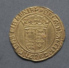 Crown of the Double Rose (reverse), 1526-1544. Creator: Unknown