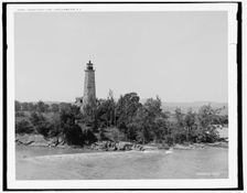 Crown Point Light, Lake Champlain, N.Y., c1907. Creator: Unknown