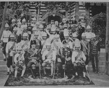 Crown prince Nicholas Alexandrovich of Russia visiting Siam, 1891