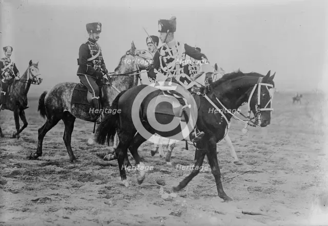 Crown Prince of Germ. [i.e., Germany] & staff, between c1910 and c1915. Creator: Bain News Service.