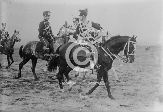 Crown Prince of Germ. [i.e., Germany] & staff, between c1910 and c1915. Creator: Bain News Service.
