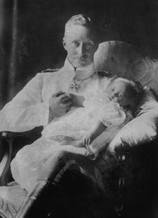 Crown Prince of Germ. [i.e., Germany] & daughter, 1916. Creator: Bain News Service