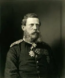 Crown Prince of Prussia c1872. Creator: William Holl