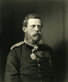 Crown Prince of Prussia c1872. Creator: William Holl